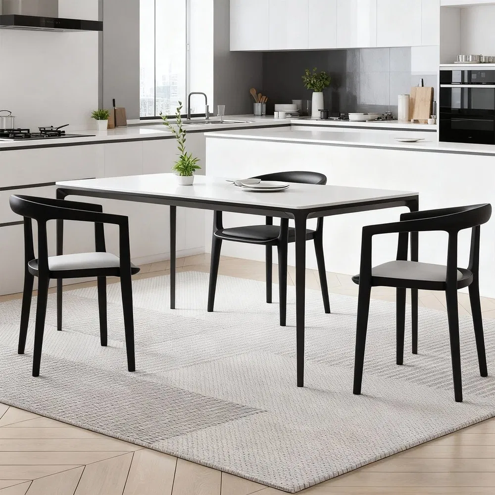 Compression Resistant Home Dining Table Chairs for Chinese Restaurants