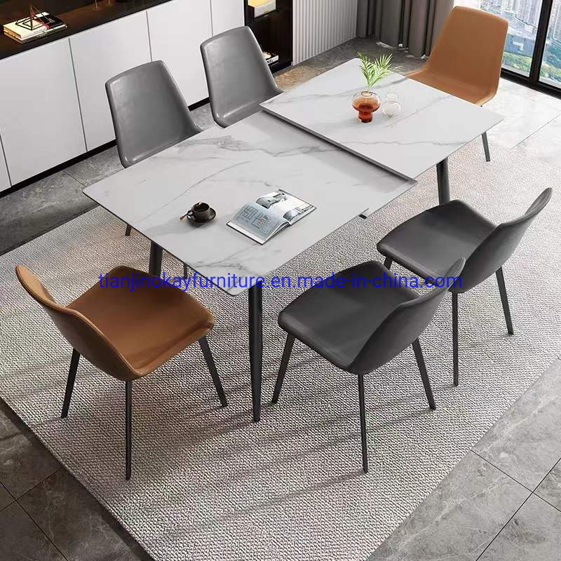 Elegant Luxury Quality Dining Room Furniture Set Modern Restaurant Kitchen Dining Tables with Chair