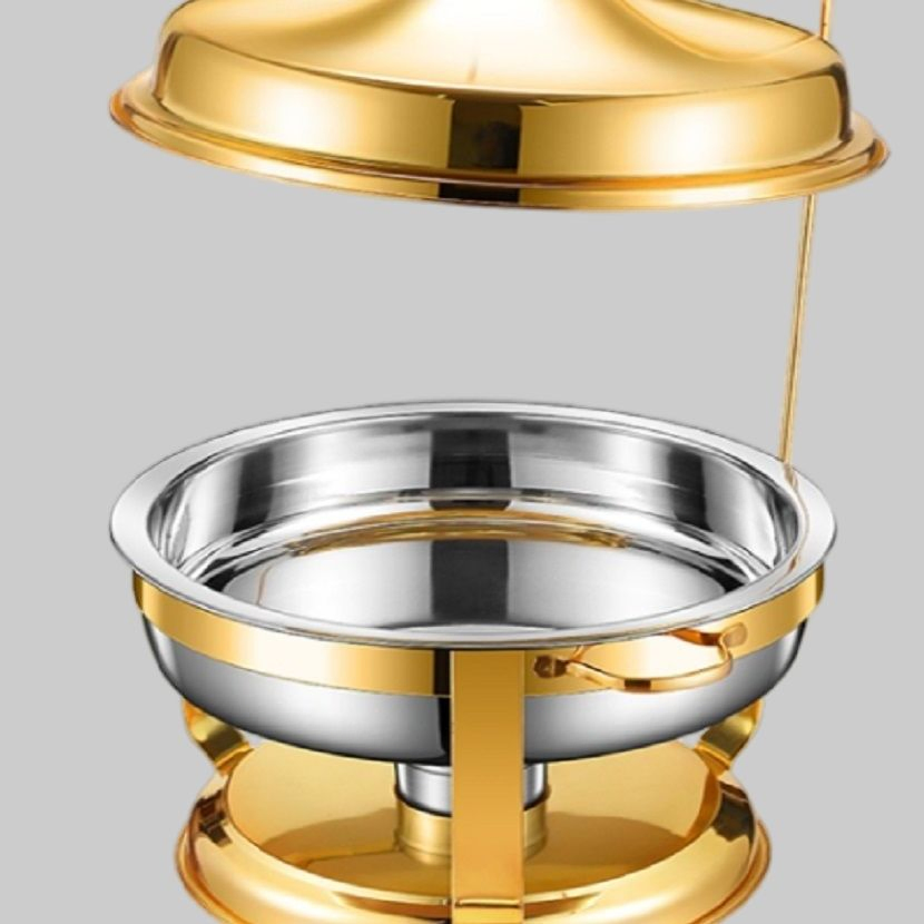 Commercial Buffet Stove Set with Stainless Steel Construction