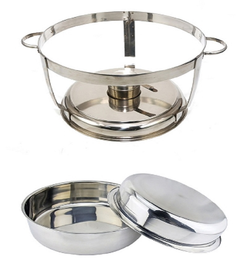 High-Grade Stainless Steel Buffet Dish Dining Stove for Hotel Wedding