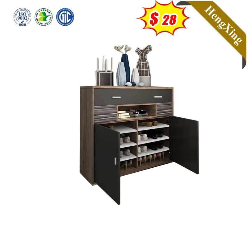 Modern Wooden Home Furniture Living Room Cabinet Shoe Rack Cabinet with Storage