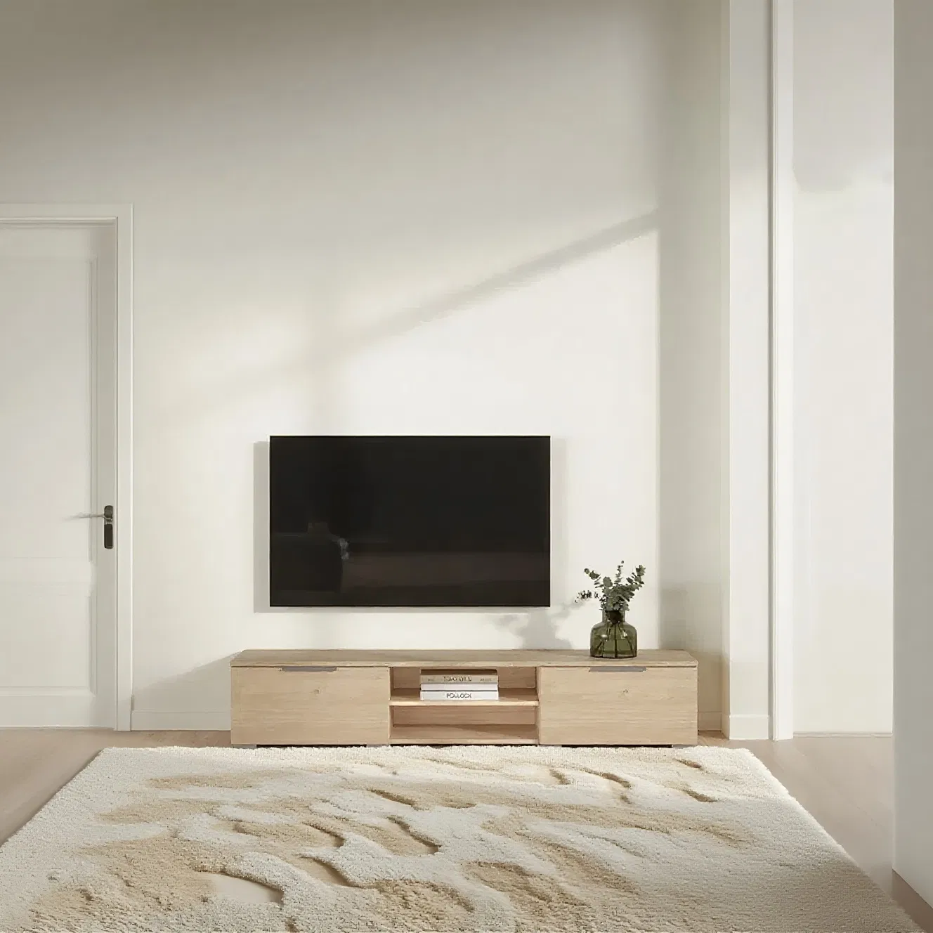 Europe and America Modern Fashion Wooden Living Room Home TV Stand