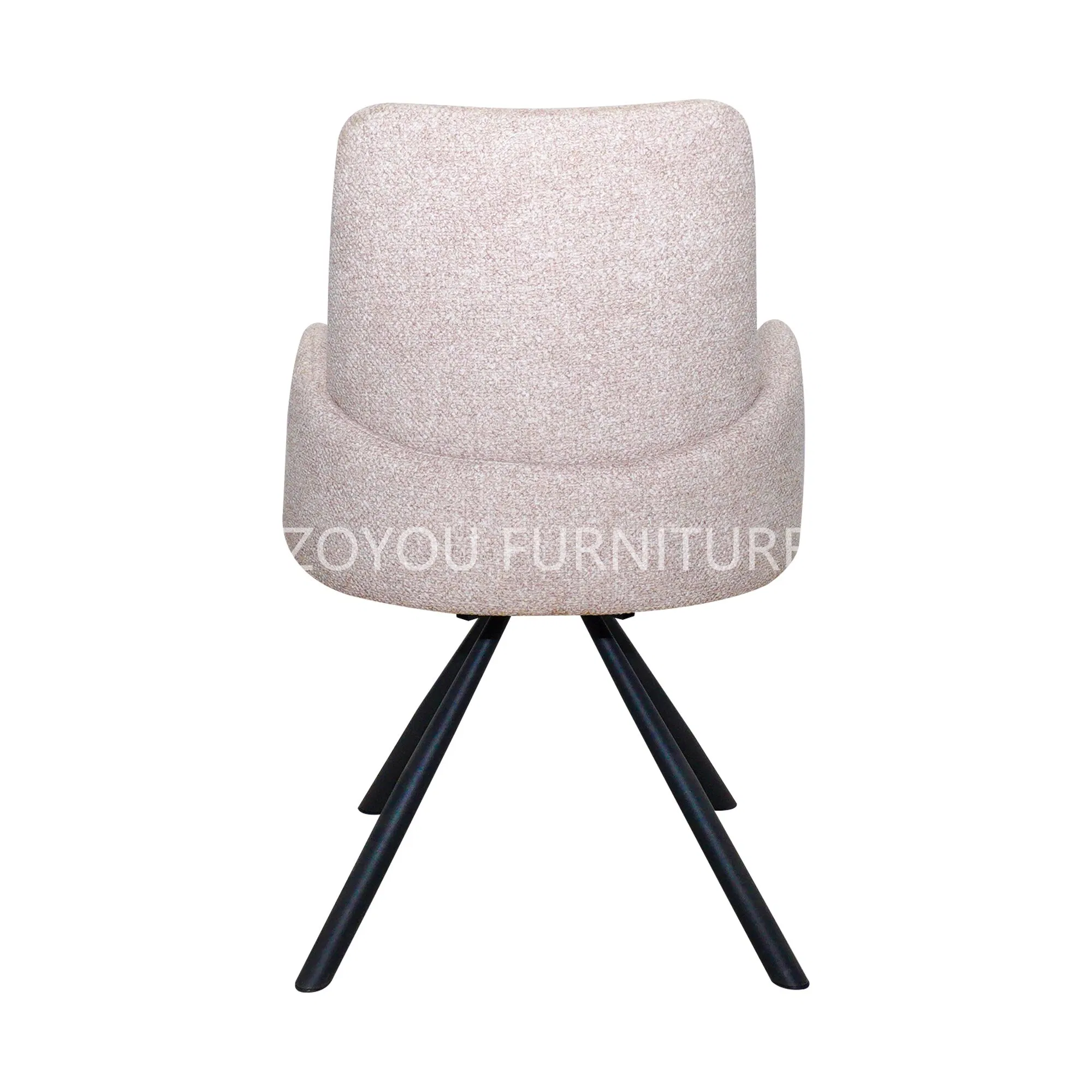 Modern Armchair-Upholstered Accent Swivel Dining Chair