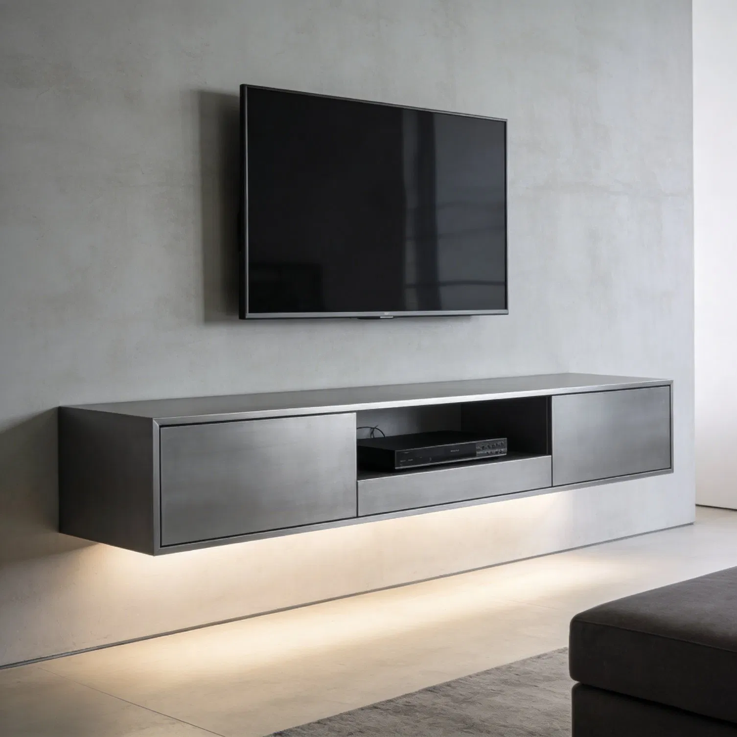 Modern Living Room TV Cabinet Furniture with Storage