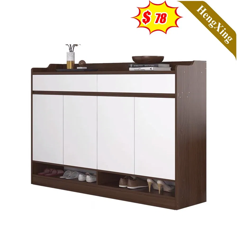 Classic Modern Home Living Room Bedroom Furniture Wooden Storage Shoe Rack Living Room Cabinet (UL-22NR62664)