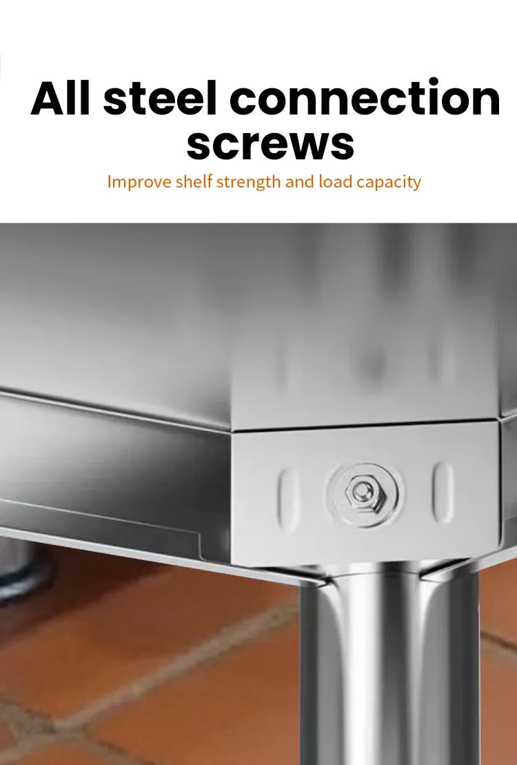 Stainless Steel Workbench View 5