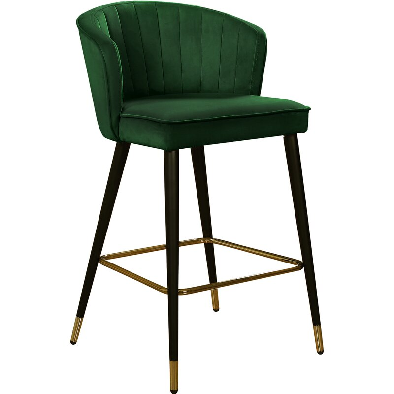 Free Shipping Modern Leisure PU Bar Stool with Beautiful Design