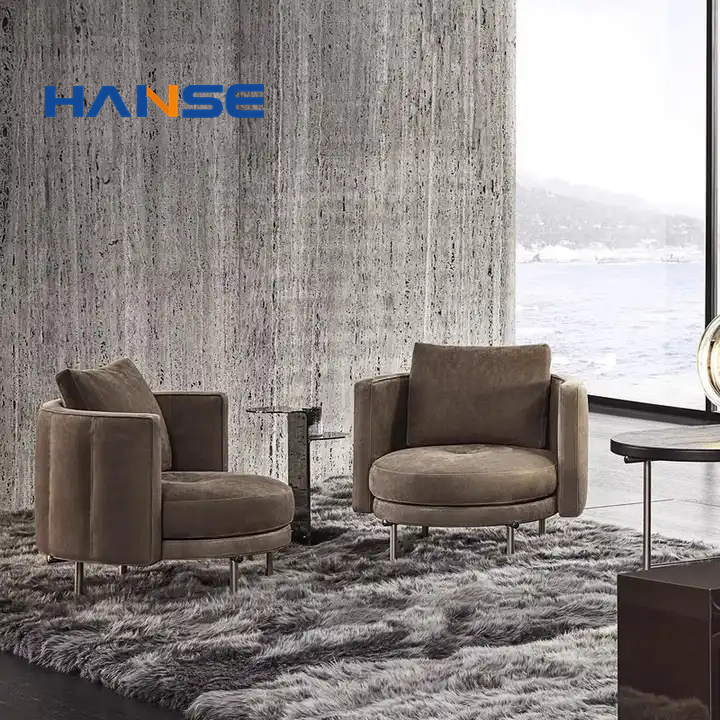 Hotel Upholstered Accent Chairs Nordic Living Room Chair Velvet Luxury Design Modern Armchairs