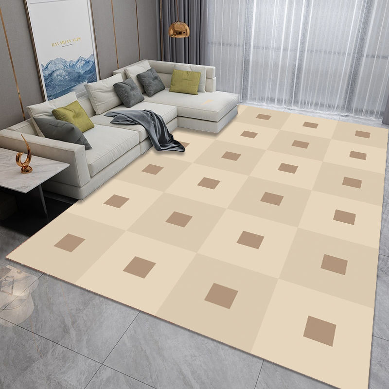 Light Luxury Nordic Style Bedroom Floor Carpet Home Living Room Decoration Soft Comfortable Rug