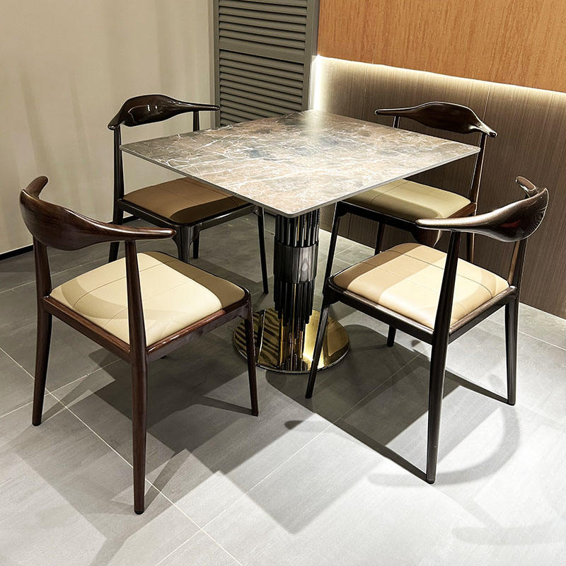 Luxury March Commercial Dining Furniture Set for High-End Restaurants