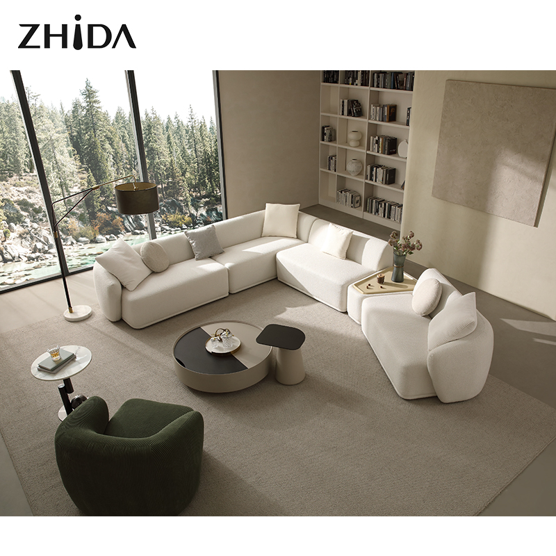 Cost Effective Comfortable Sofa Set Furniture Fabric Living Room Furniture Sofa Modular Sectional Sofa