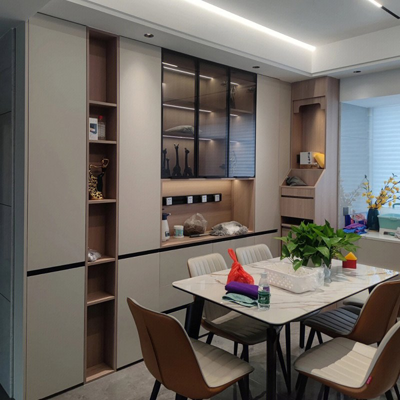 Factory Direct Sales Metal Wall Living Room Cabinet Columbarium Religious Customization Multi-Tier Buddha Storage Cabinet