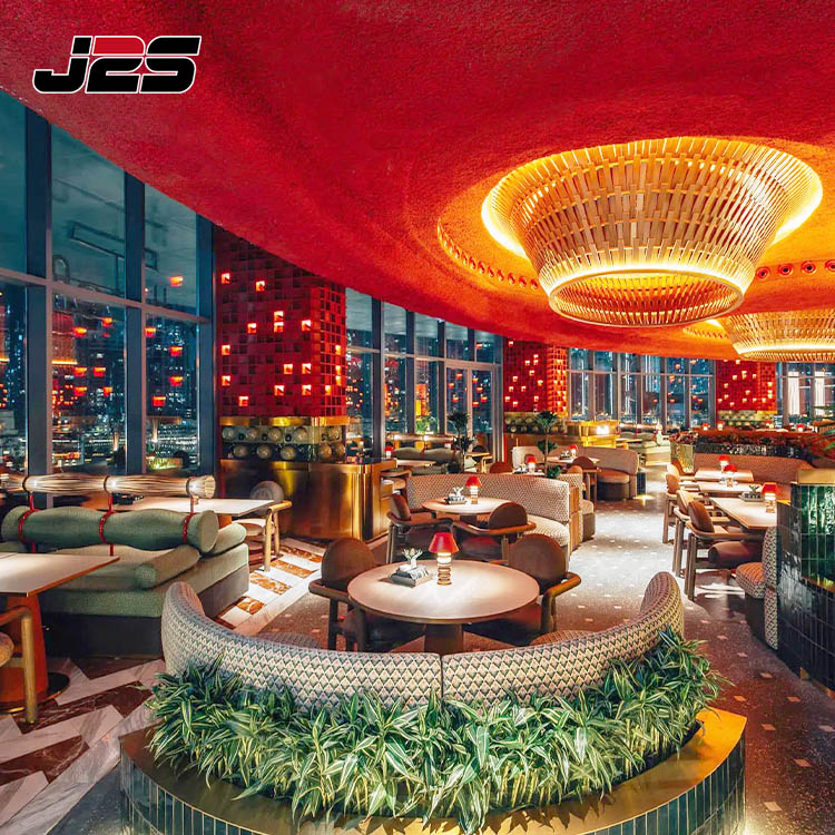 Cozy Wooden Restaurant Chair Set for Commercial Dining Environments