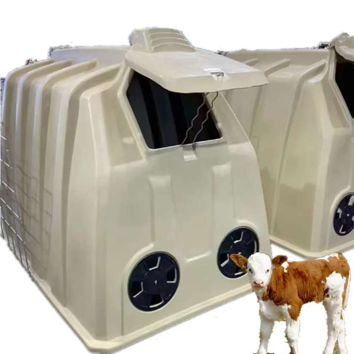 Portable Foldable Calf Hutch with Easy-Clean Surface for Small Farms Calf Hutch