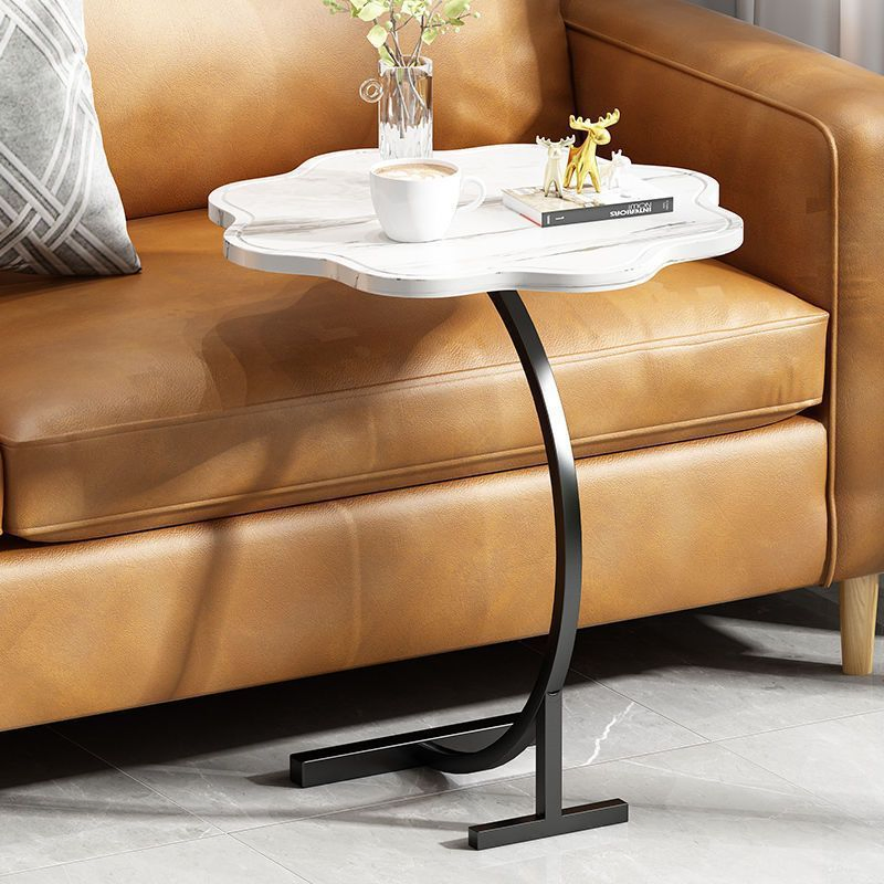 Flower Shape Simple Living Room Small Coffee Table Side Table Bedroom Bedside Table