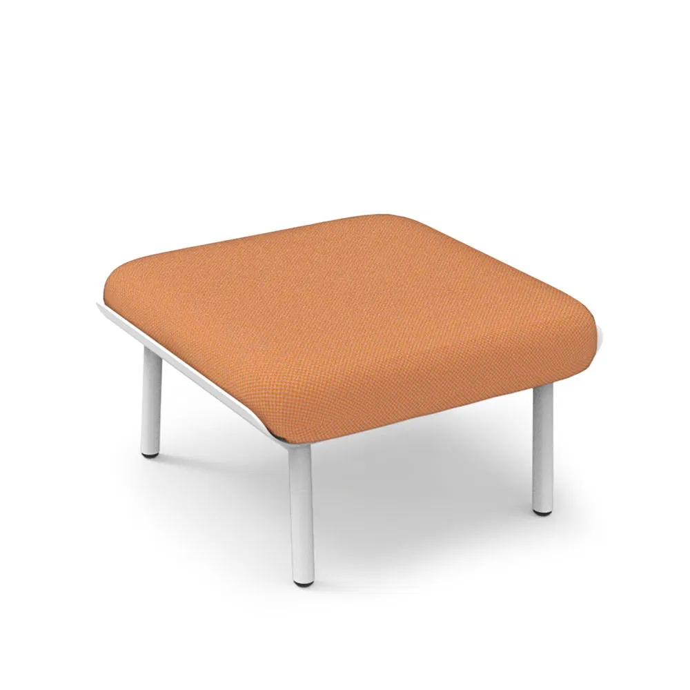 Sturdy Powder Coated Aluminum Garden Sofa with 35D High Resilience Foam Seating Comfort