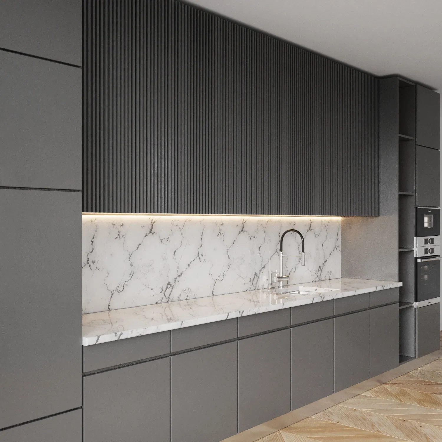 PA Wholesale European Style Modern Cheap Large White Kitchen Island