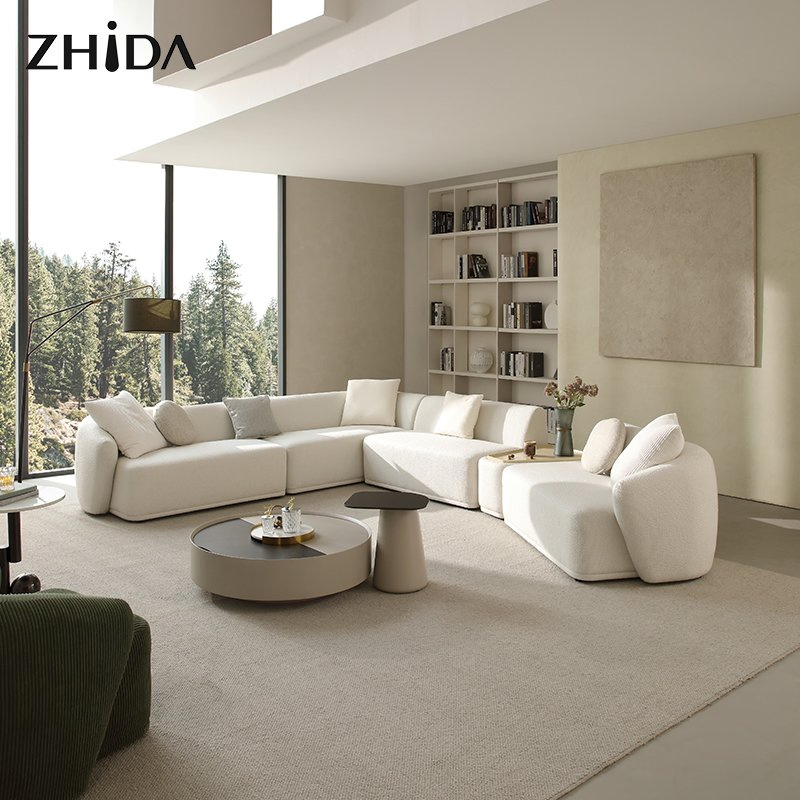 Cost Effective Comfortable Sofa Set Furniture Fabric Living Room Furniture Sofa Modular Sectional Sofa