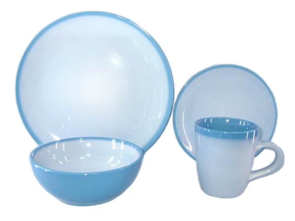 Elegant Ceramic Reactive Glaze Dinnerware Set for Stylish Dining