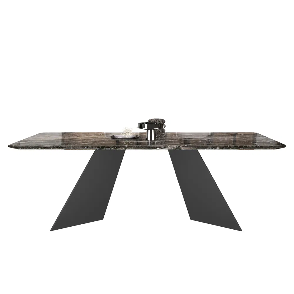 Modern Foshan Modern Home Restaurant Furniture Set Living Room Dining Table with Home Chair