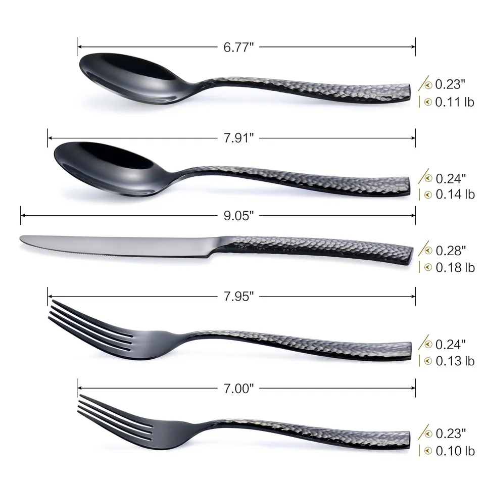 Hammered Cutlery Design