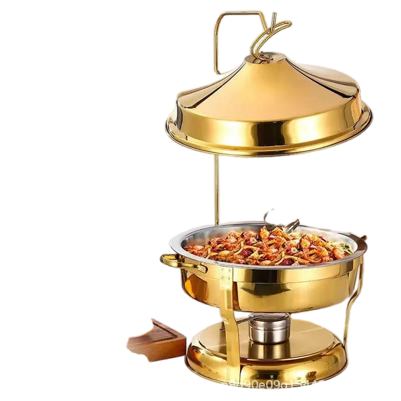 Elegant Stainless Steel Hanging Buffet Chafing Dish for Food Warmers