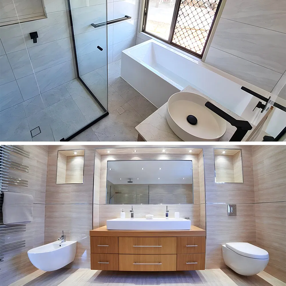 Global Best-Seller Oliky Luxury Artificial Stone Kitchen Island with Marble Finish Exported to Worldwide