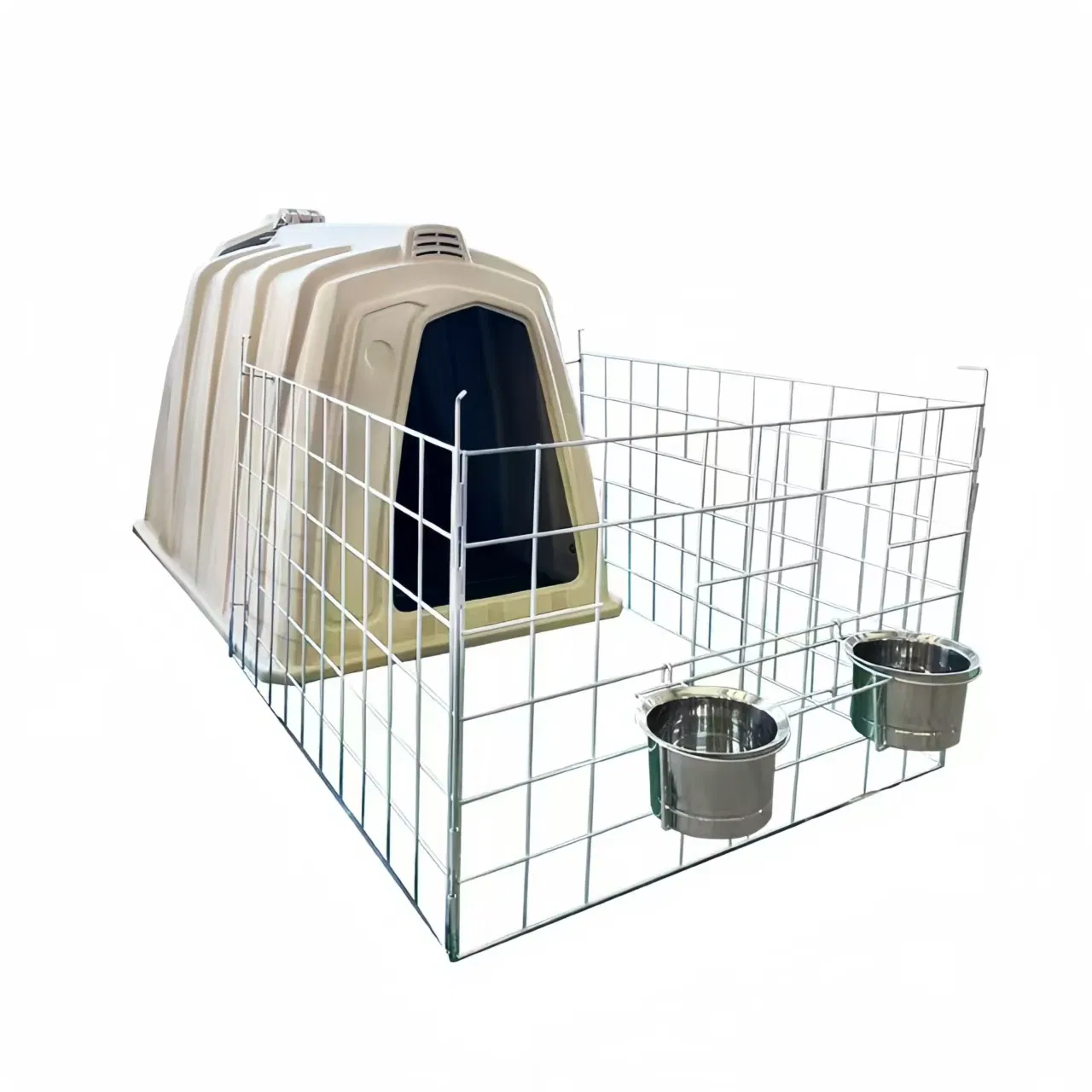 Corrosion-Resistant Galvanized Calf Hutch with Reinforced Roof for Longevity Calf Hutch