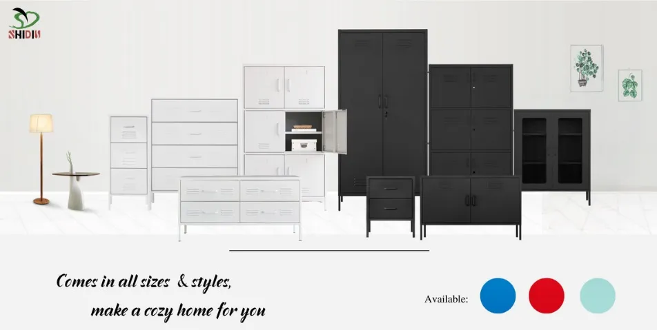 Metal Accent Storage Cabinet