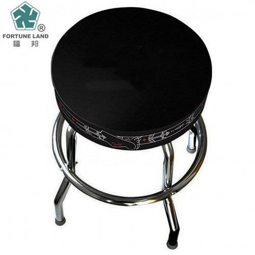 Customizable 24-Inch Pinstripe Logo Bar Stools for Affordable Seating single Ring Stools