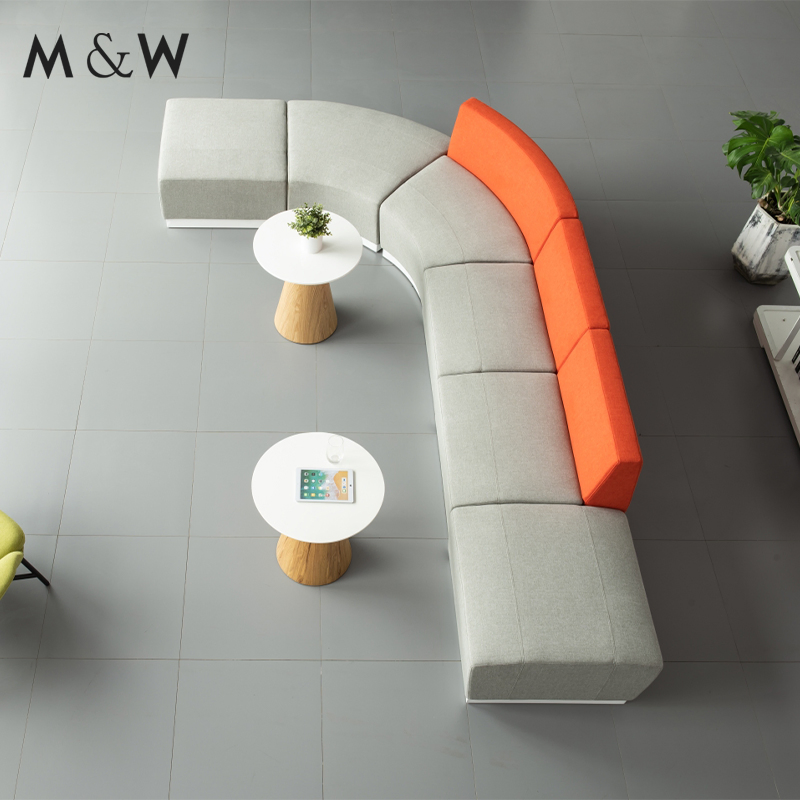 M&W Modern Office Sofa Luxury Modular Sectional Sofa Set Furniture