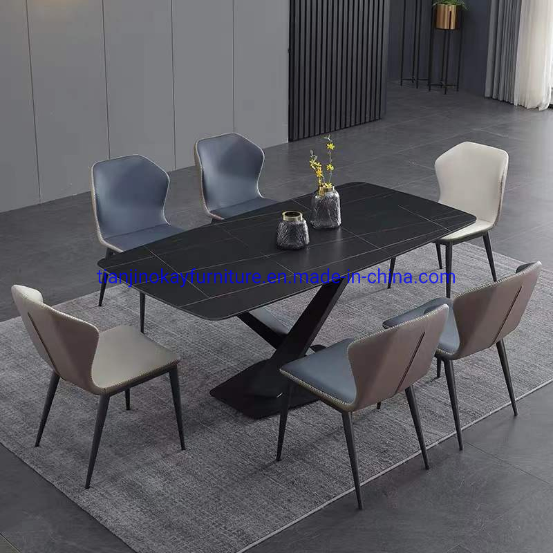 Elegant Luxury Quality Dining Room Furniture Set Modern Restaurant Kitchen Dining Tables with Chair