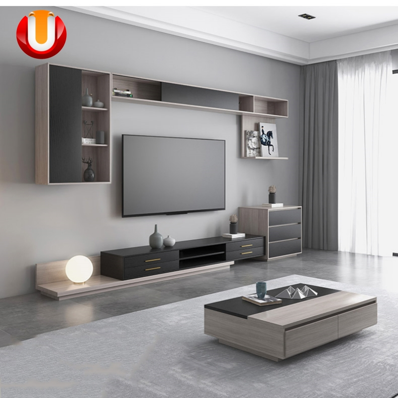 Modern Wooden Side Table Wall Cabinet Home Living Room Furniture MDF Tea TV Stand Coffee Table