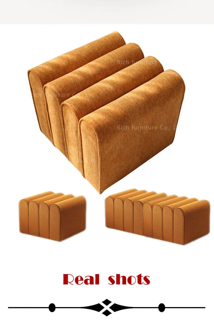 Modern Ottoman Stool View 6