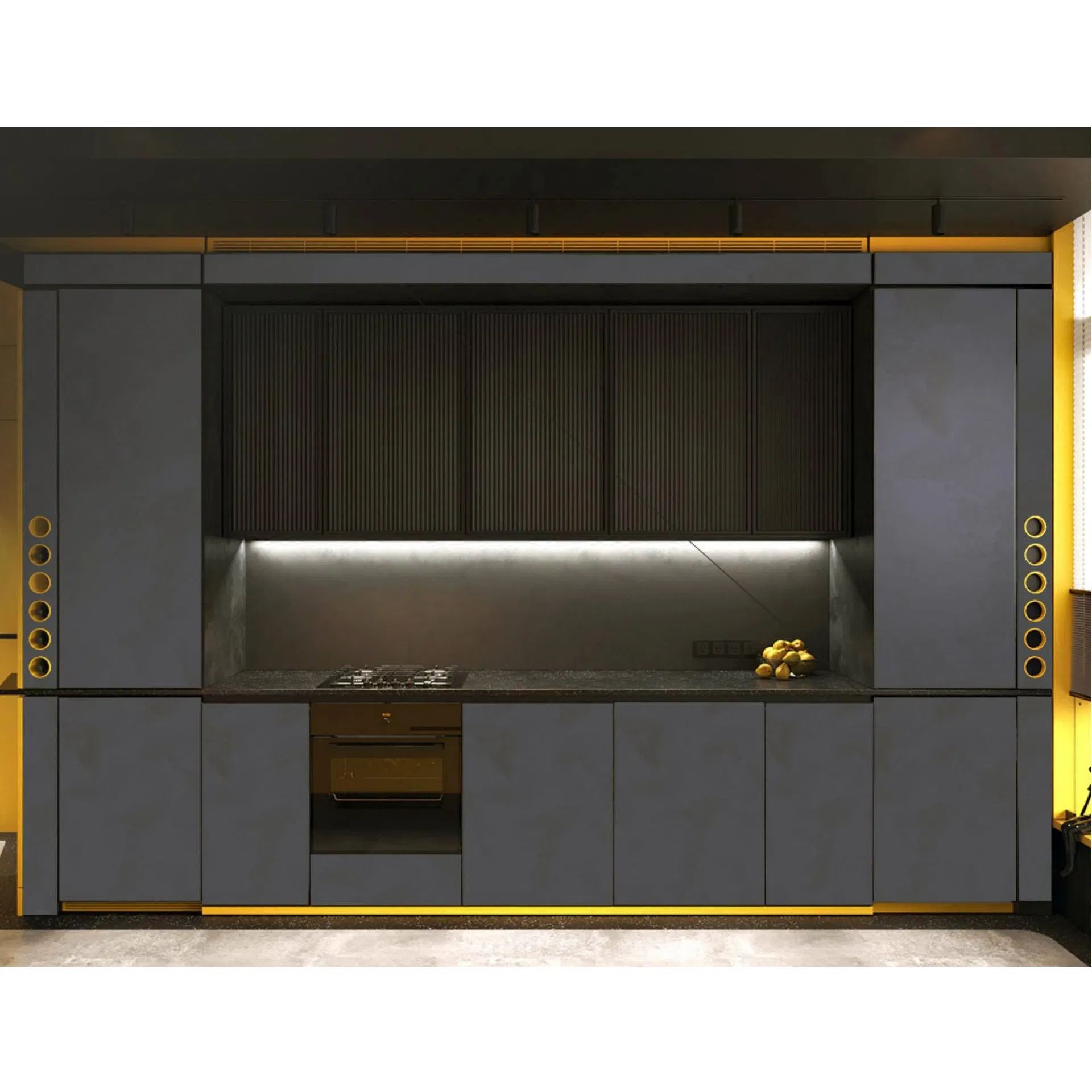 Customizable Oil-Finished Wooden Kitchen Island for Stylish Home Decor