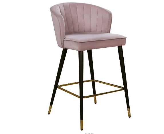 Free Shipping Modern Leisure PU Bar Stool with Beautiful Design
