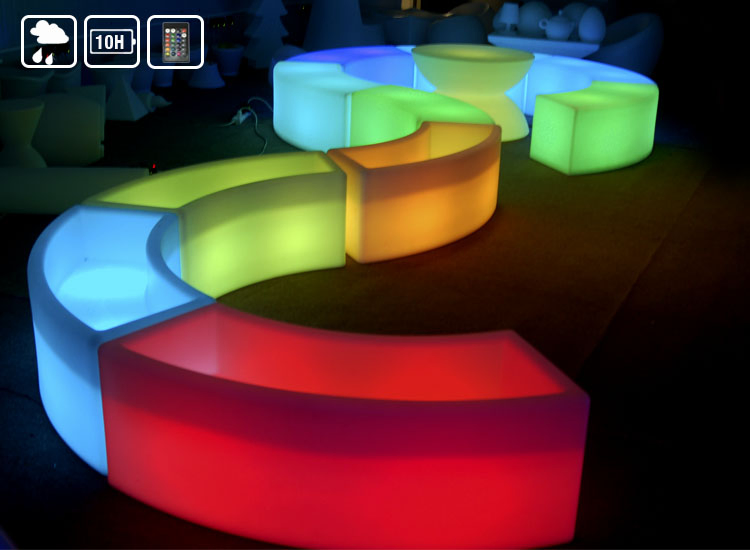 Portable Party Bar Stool Christmas Modular Stools