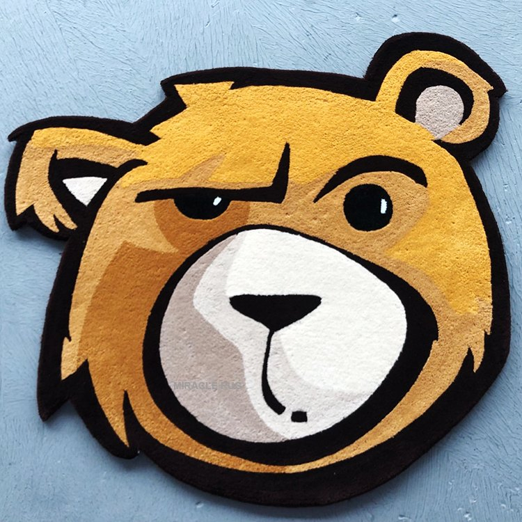 Ivory Bedroom Area Rugs Handmade Living Room Hand Tufted Carpets Custom Rug