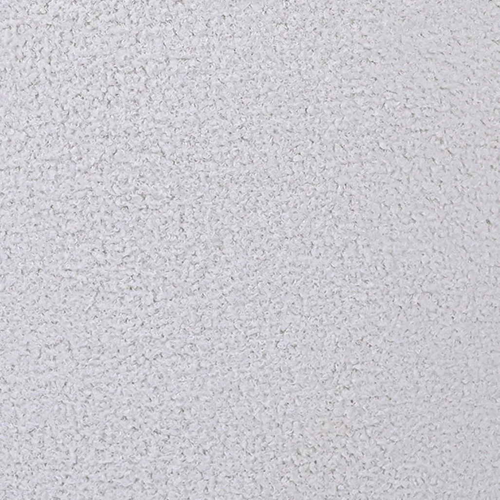 Storage Ottoman Modern Round Footrest Teddy Velve Ottoman for Hallway, Living Room, Bed Room Ydf25034