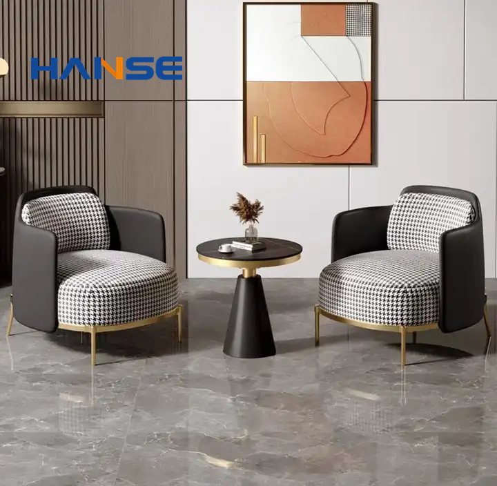 Hotel Upholstered Accent Chairs Nordic Living Room Chair Velvet Luxury Design Modern Armchairs