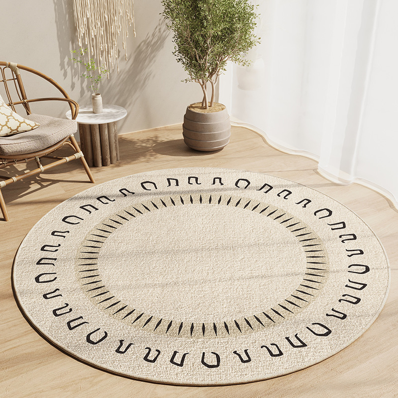 High Quality Japanese Style Sofa Coffee Table Cushion Living Room Round Rug