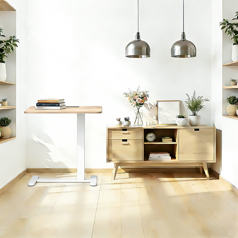 Hz Computer Desk Side Folding Notebook Lifting Lazy Table Design Height Adjustable Desk