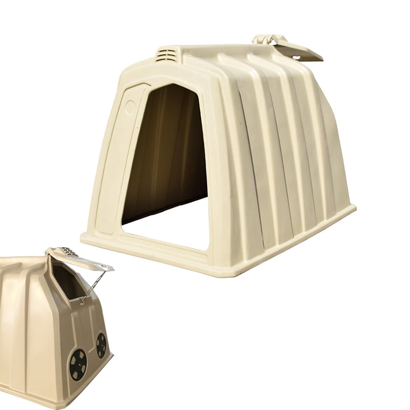 Anti UV Individual Plastic Calf Hutch for Dairy Farm