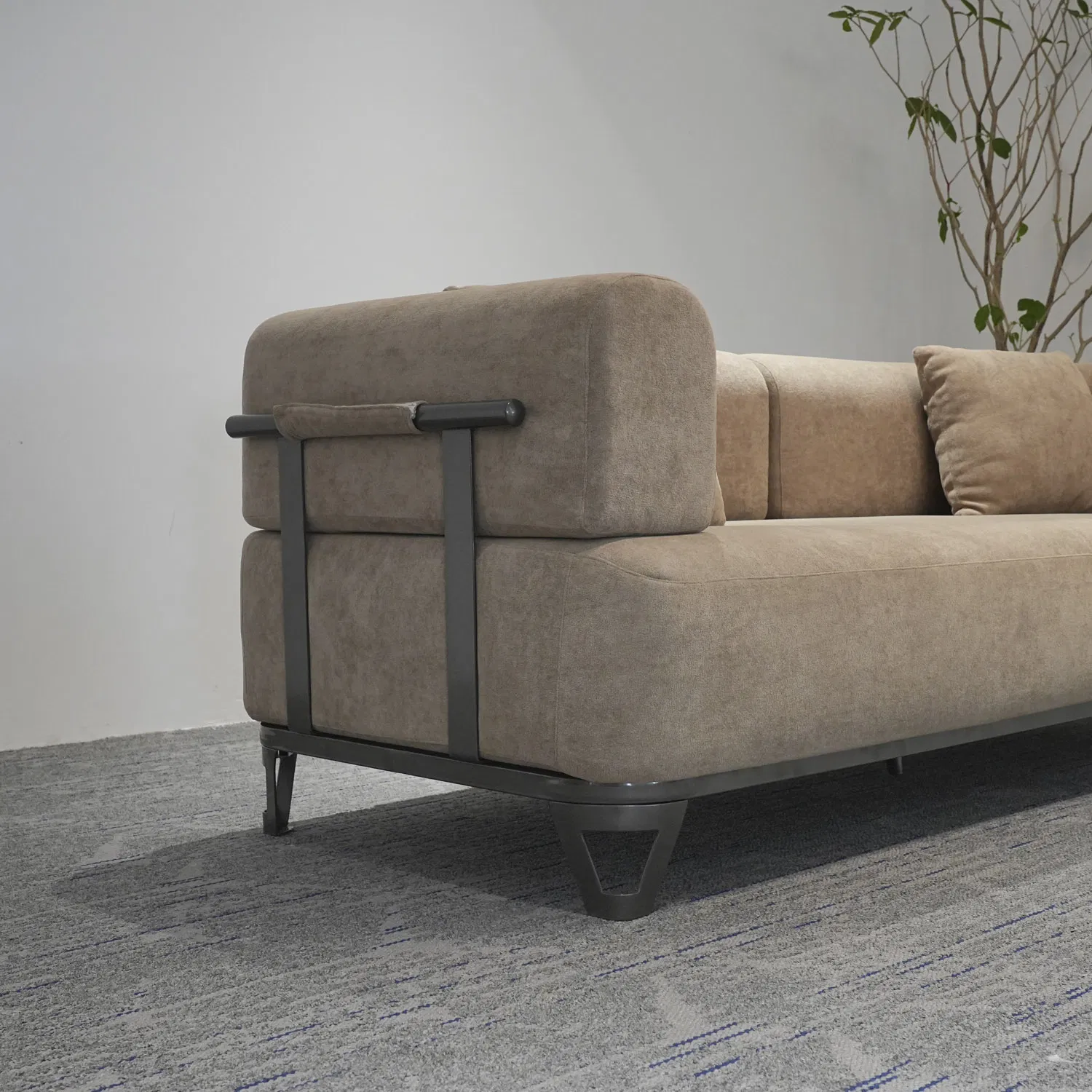 New Design and Easy-Install Compressed Rock Sofa for Space-Saving Living Room Solutions