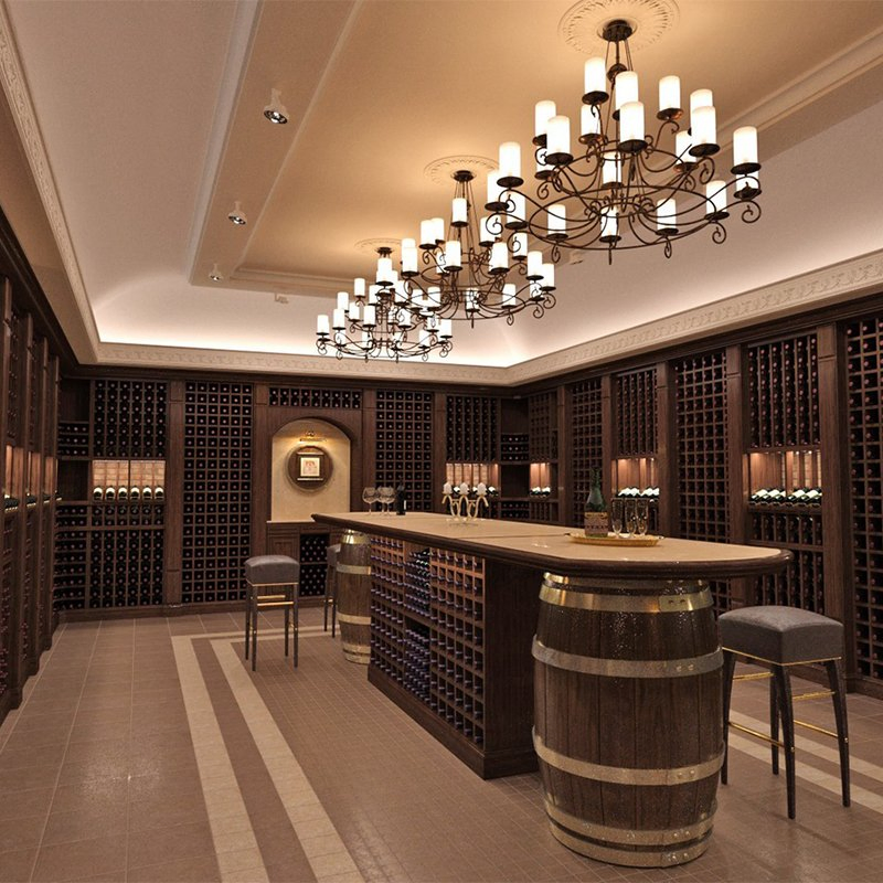 High Quality Living Room Furniture Conner Urban Household Wine Cabinet with Storage Drawes