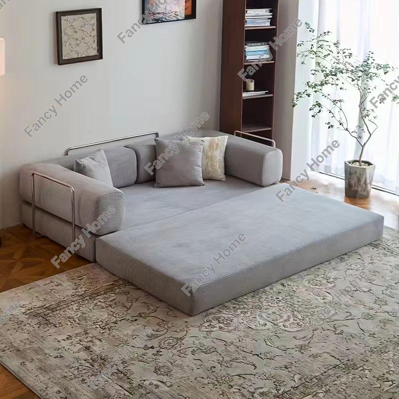 Foshan Furniture Wholesale Factory Apartment Furniture Multi-Functional Compression Sofa