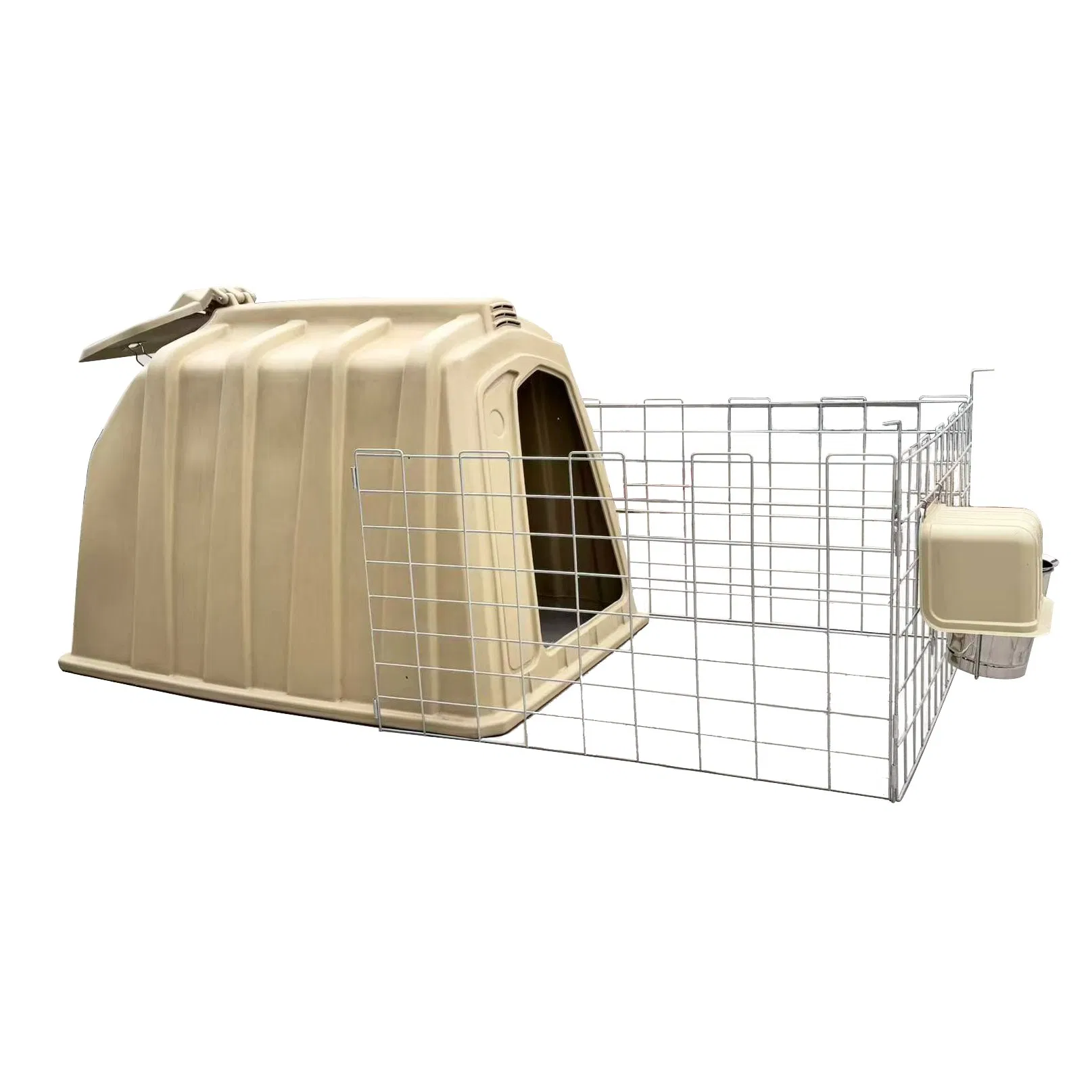Corrosion-Resistant Galvanized Calf Hutch with Reinforced Roof for Longevity Calf Hutch