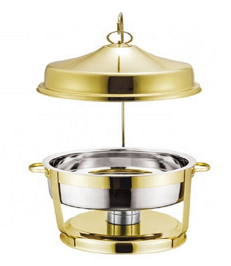 High-Grade Stainless Steel Buffet Dish Dining Stove for Hotel Wedding