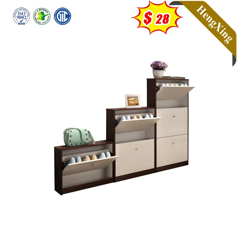 Modern Wooden Home Furniture Living Room Cabinet Shoe Rack Cabinet with Storage