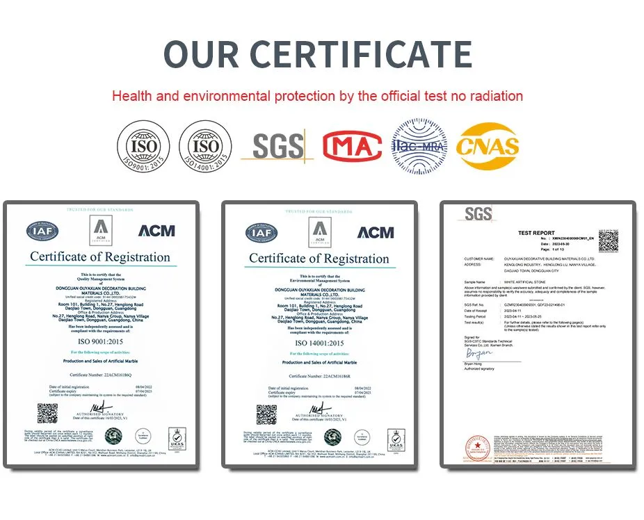 Quality Certifications